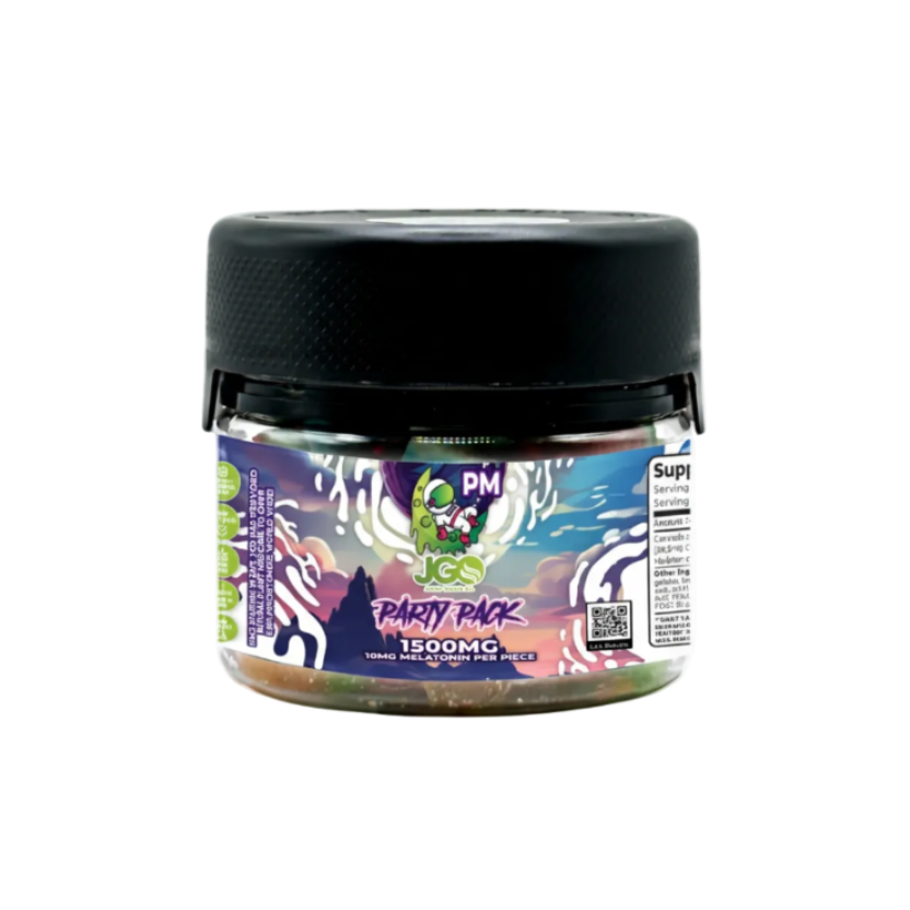 JGO PM Hemp Gummy Party Pack – 1500mg (50mg Each) 30ct with Rest Blend