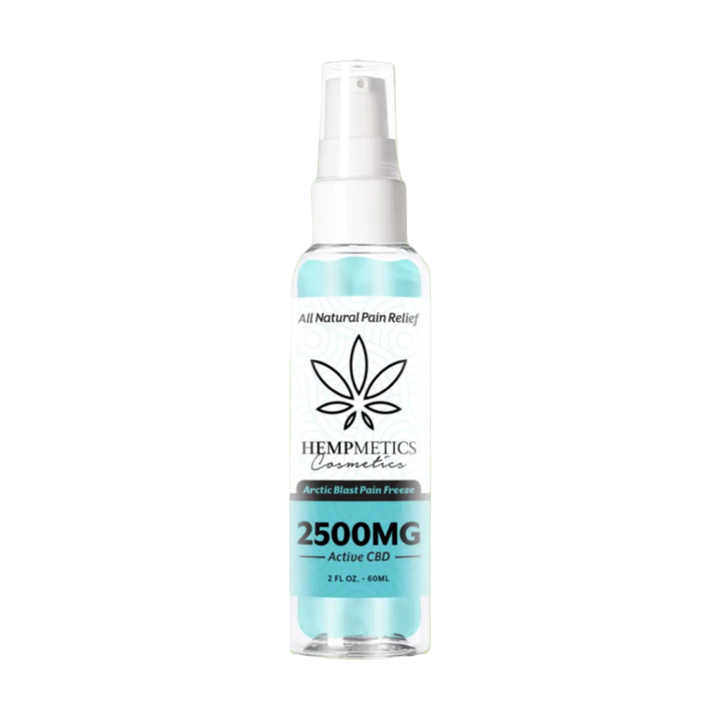 Hempmetics 2500mg Hemp Arctic Blast Pain Freeze